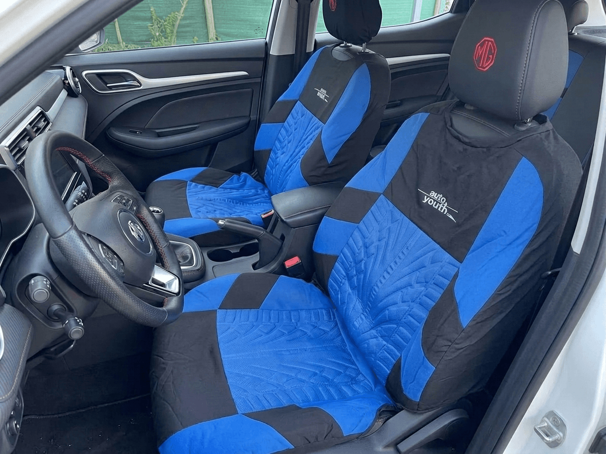 Generic seat cover lifting and bunching on an MG ZS driver seat