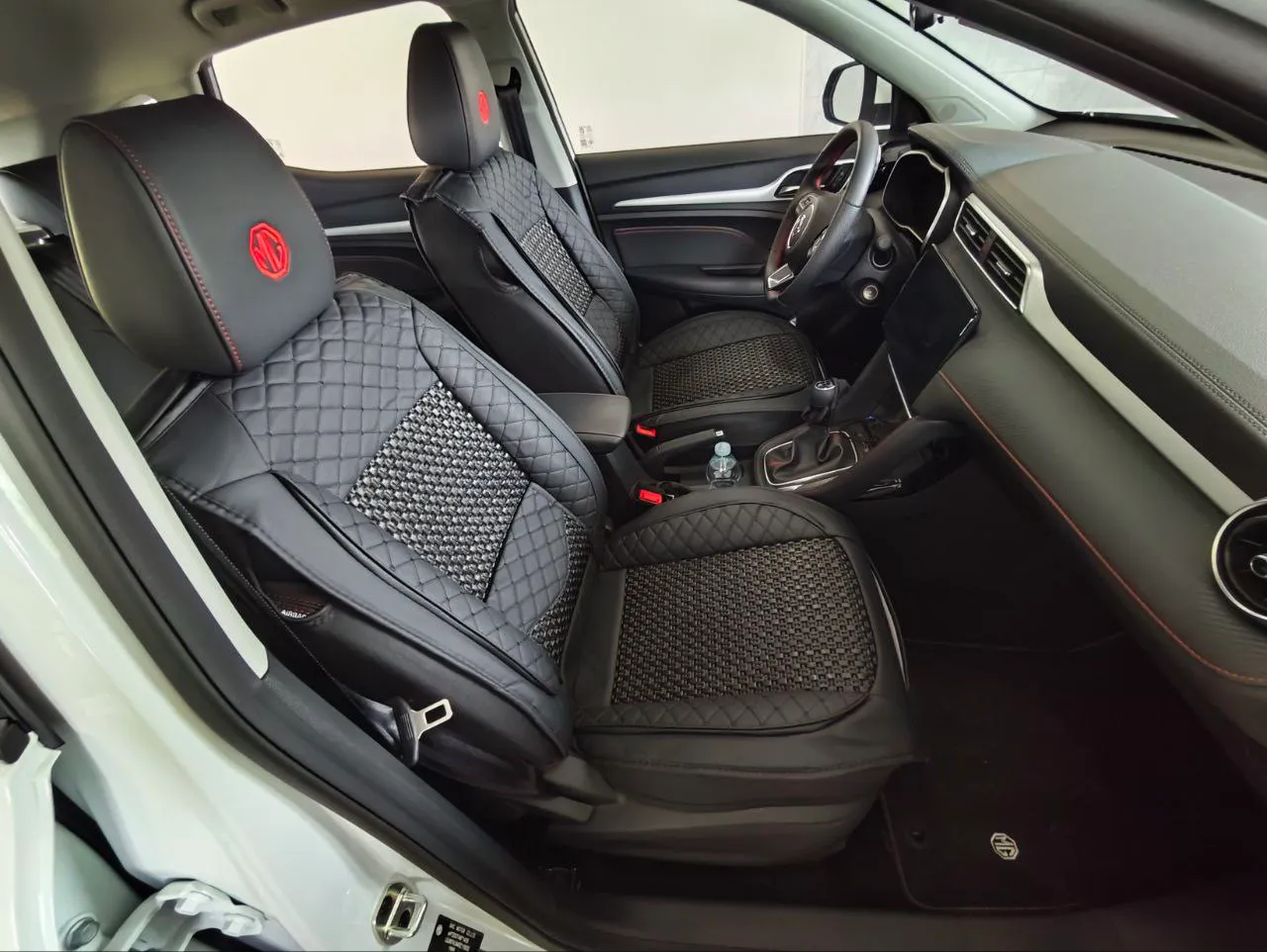 MGS-001 seat cover installed on an MG ZS sport seat